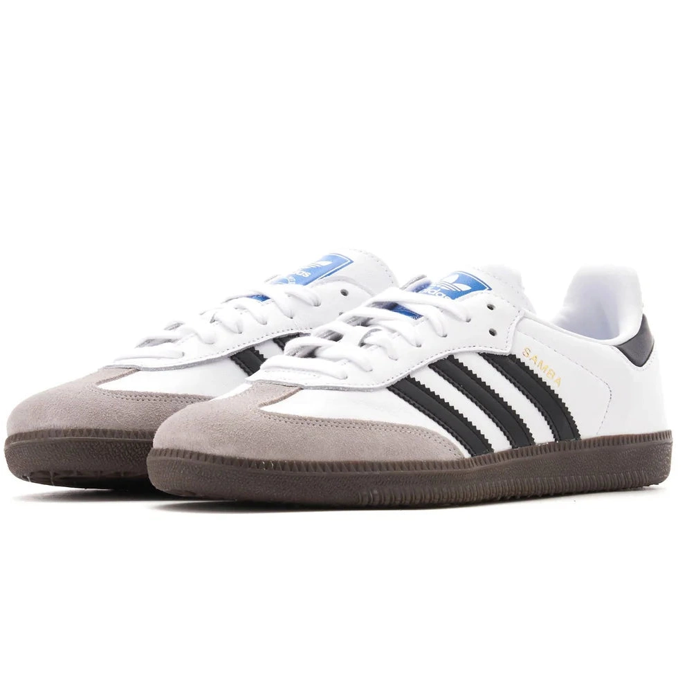 'White Black OG Samba adidas Gum' 0715